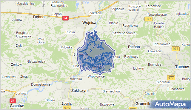 Kod pocztowy 33-115