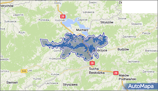 Kod pocztowy 34-210