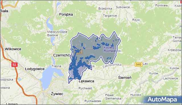 Kod pocztowy 34-321