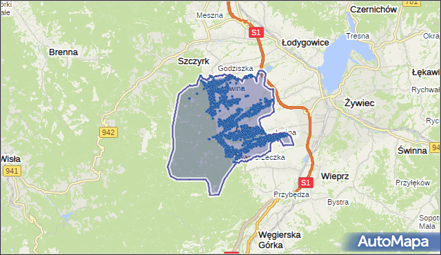 Kod pocztowy 34-324