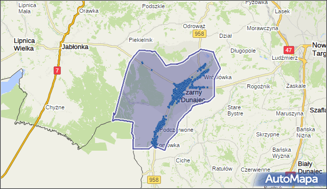 Kod pocztowy 34-470