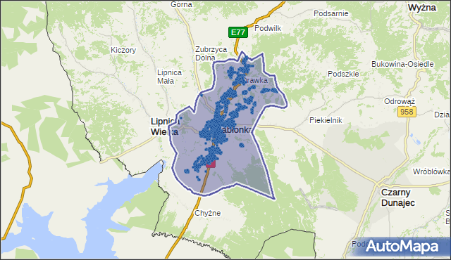 Kod pocztowy 34-480