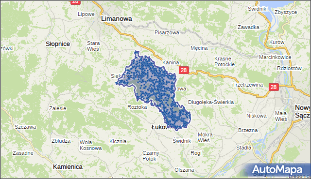 Kod pocztowy 34-604