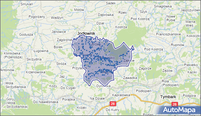 Kod pocztowy 34-617