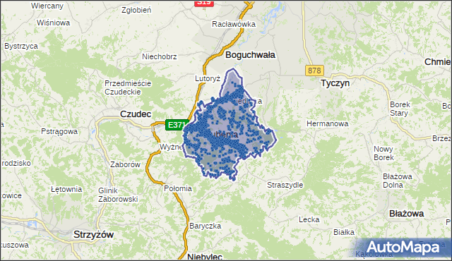 Kod pocztowy 36-042