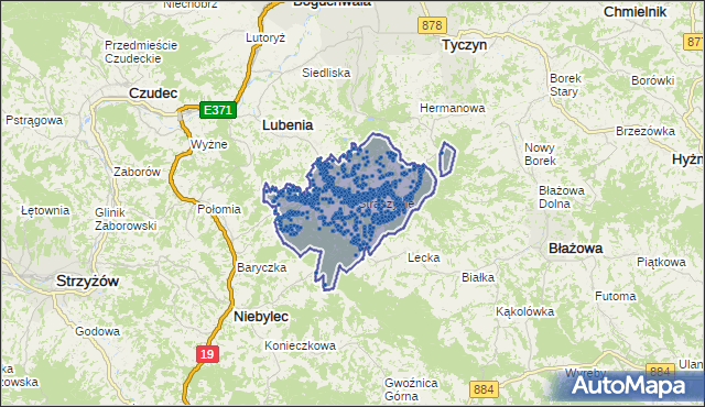 Kod pocztowy 36-043