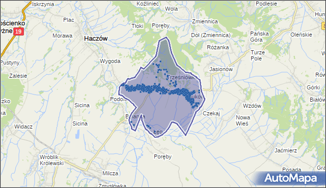 Kod pocztowy 36-212