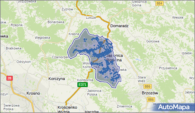 Kod pocztowy 36-220