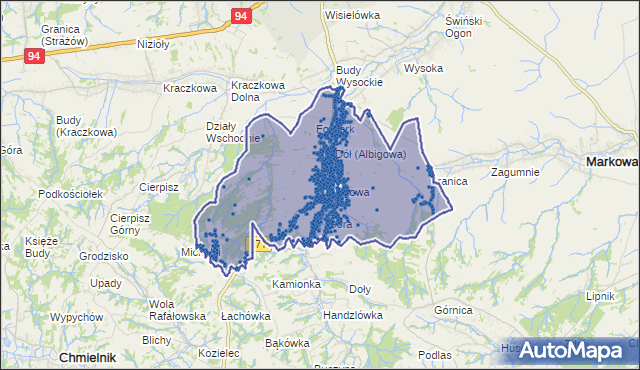 Kod pocztowy 37-122