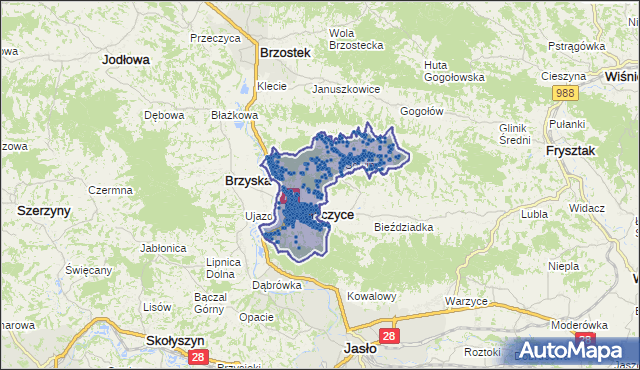 Kod pocztowy 38-213