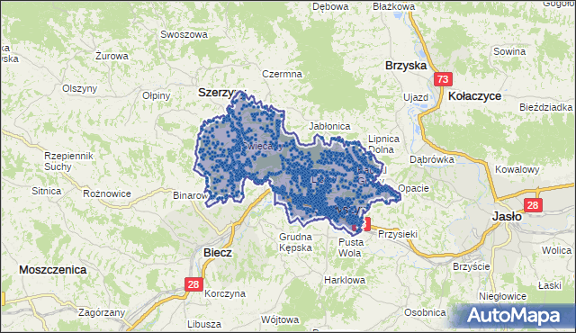 Kod pocztowy 38-242