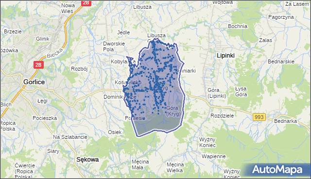 Kod pocztowy 38-304