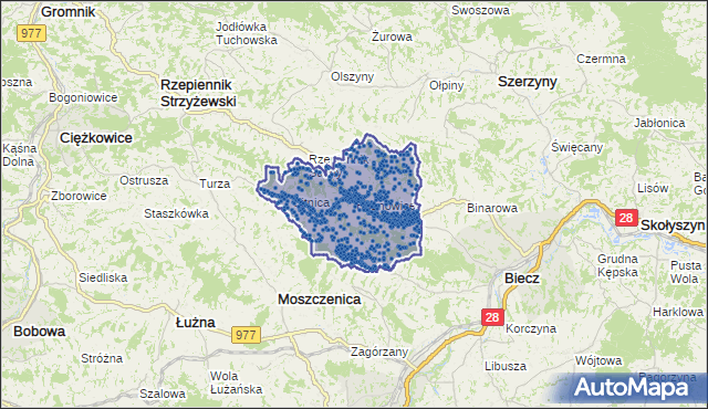 Kod pocztowy 38-323