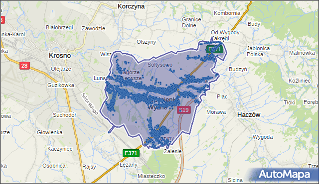 Kod pocztowy 38-422