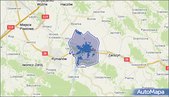 Kod pocztowy 38-524