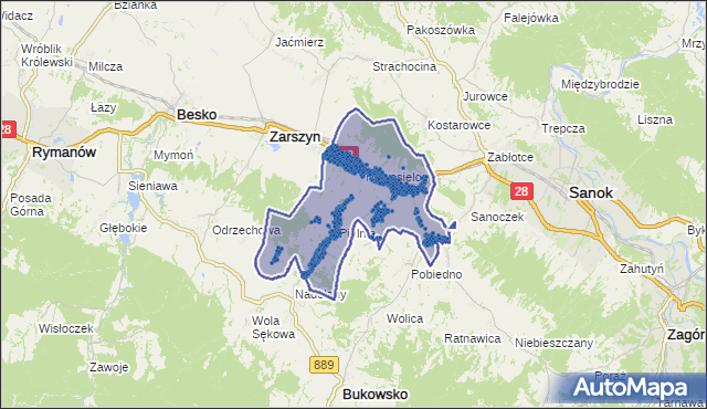 Kod pocztowy 38-533