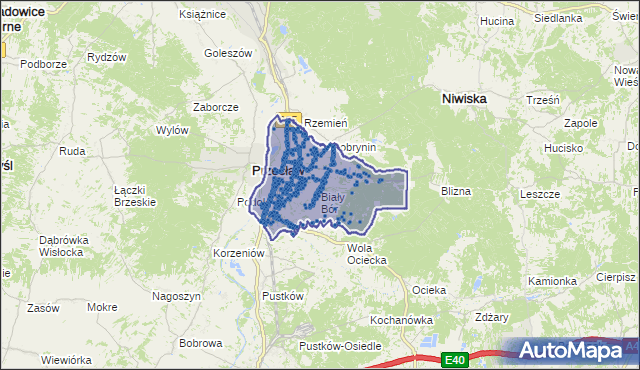 Kod pocztowy 39-321