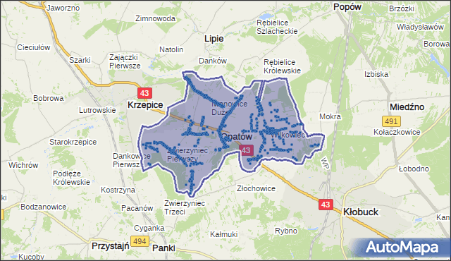 Kod pocztowy 42-152