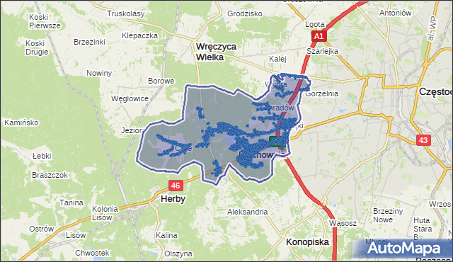 Kod pocztowy 42-290