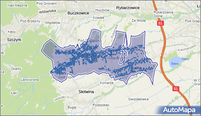 Kod pocztowy 43-376