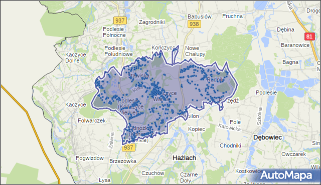 Kod pocztowy 43-416