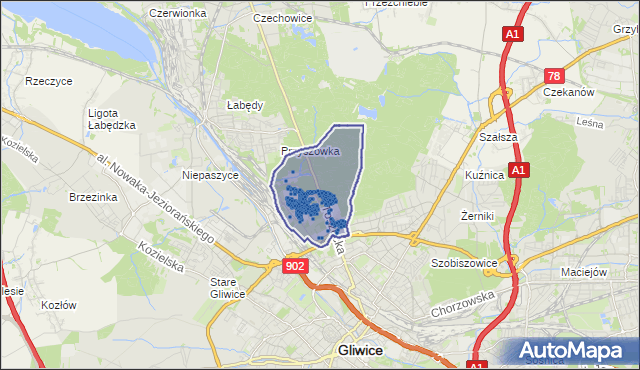 Kod pocztowy 44-117