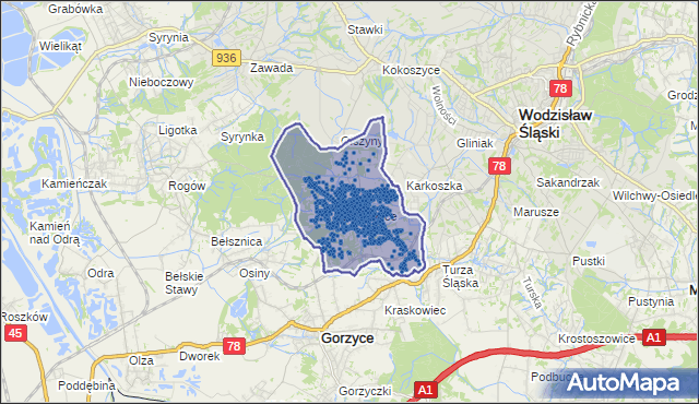 Kod pocztowy 44-352