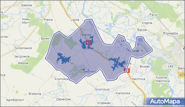 Kod pocztowy 47-341