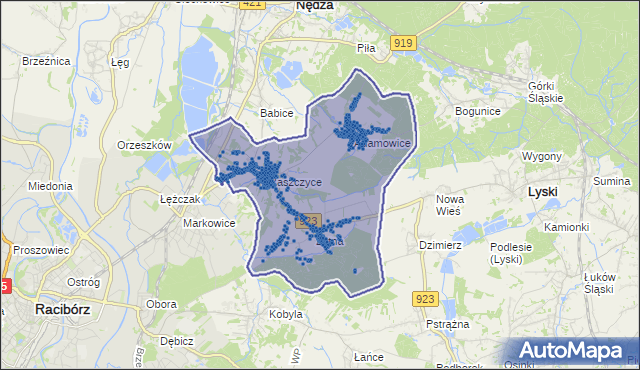 Kod pocztowy 47-435