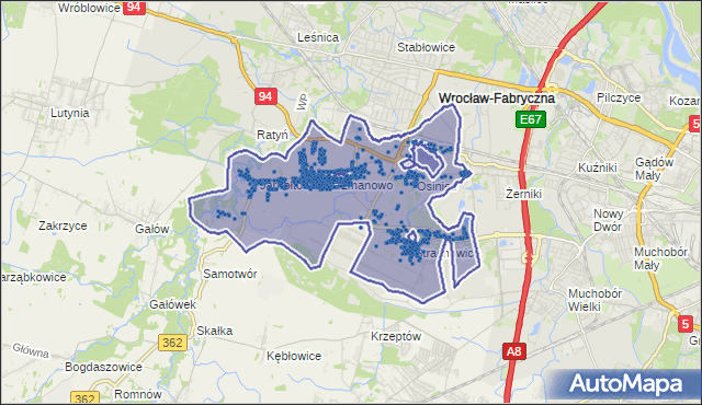 Kod pocztowy 54-530