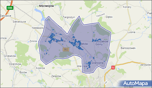 Kod pocztowy 58-152