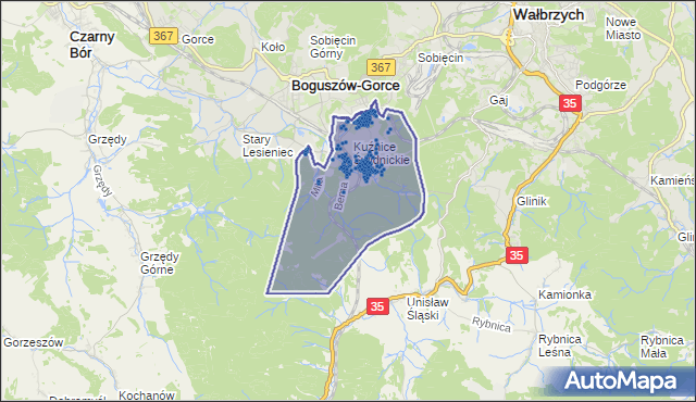 Kod pocztowy 58-372