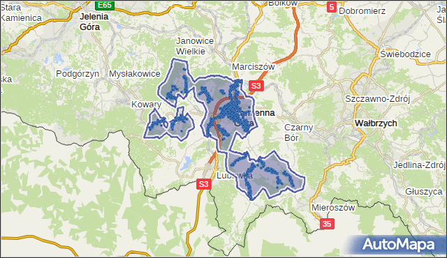 Kod pocztowy 58-400