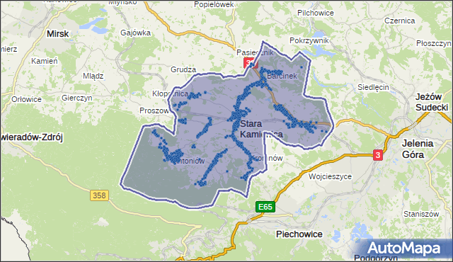 Kod pocztowy 58-512