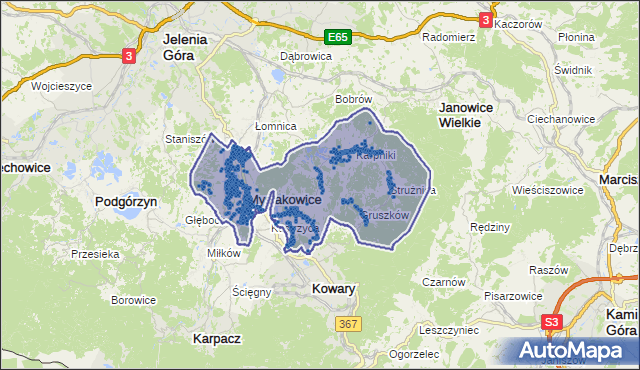 Kod pocztowy 58-533