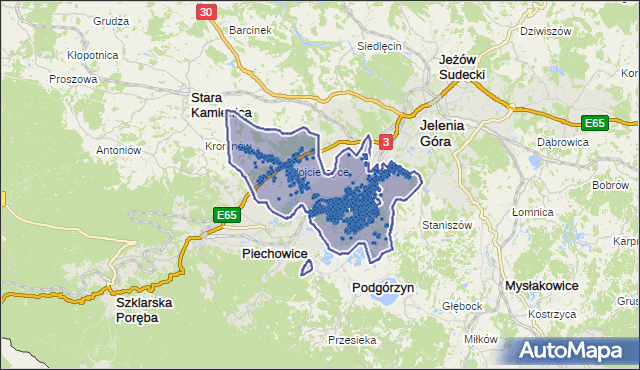 Kod pocztowy 58-560