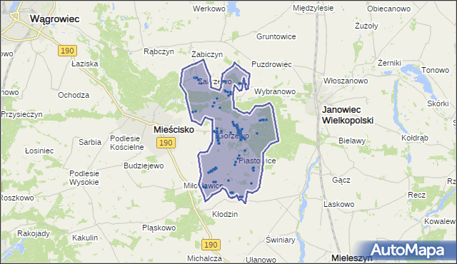 Kod pocztowy 62-291