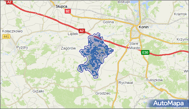 Kod pocztowy 62-586