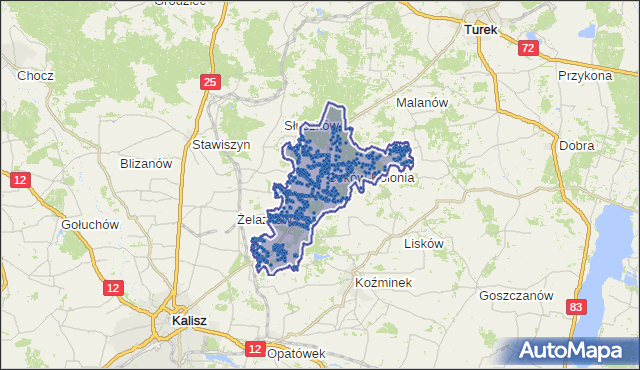 Kod pocztowy 62-834