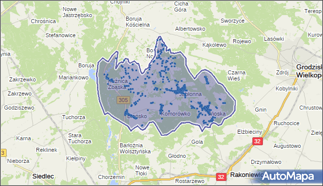 Kod pocztowy 64-308