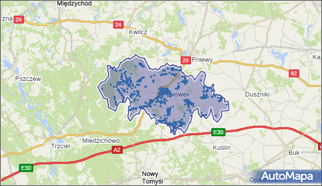 Kod pocztowy 64-310