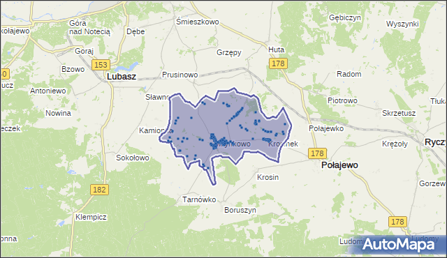 Kod pocztowy 64-711