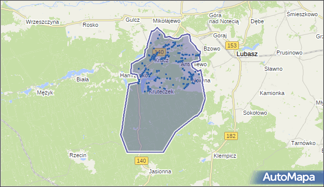 Kod pocztowy 64-721