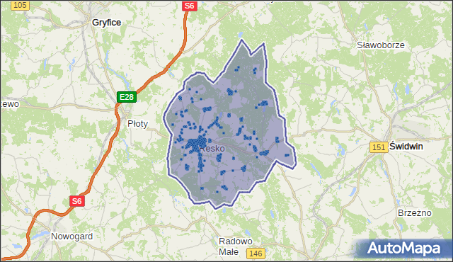 Kod pocztowy 72-315