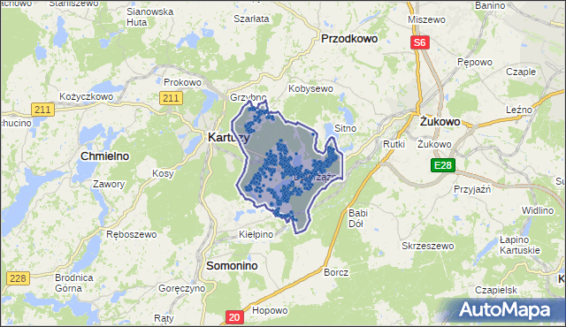 Kod pocztowy 83-332