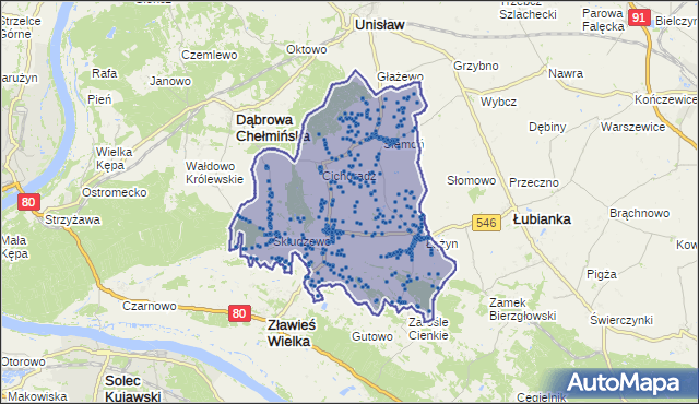 Kod pocztowy 87-133