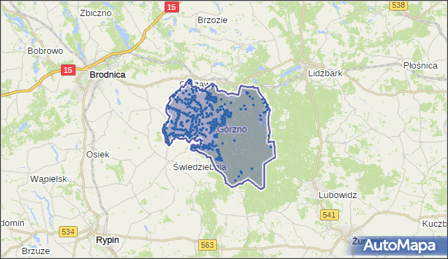 Kod pocztowy 87-320