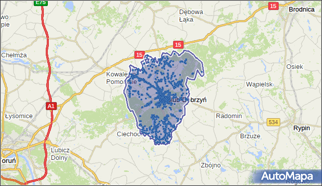 Kod pocztowy 87-400