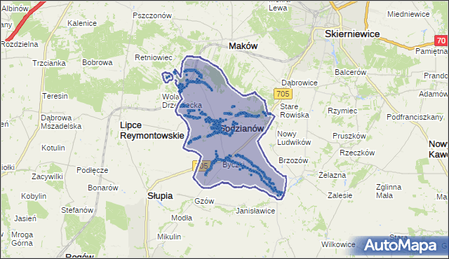 Kod pocztowy 96-126