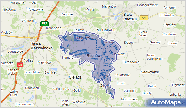 Kod pocztowy 96-232